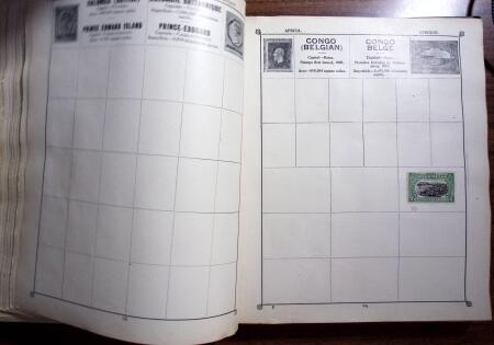 1850-1990, Small estate in various albums and boxes,