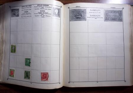 1850-1990, Small estate in various albums and boxes,