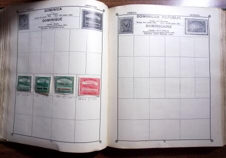 1850-1990, Small estate in various albums and boxes,