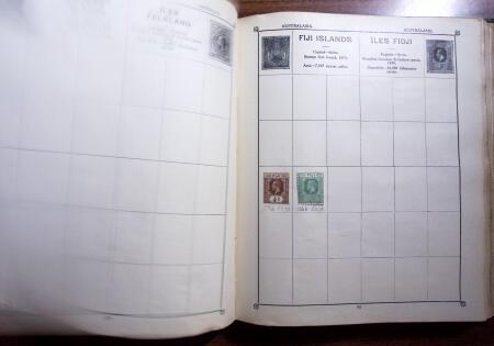 1850-1990, Small estate in various albums and boxes,