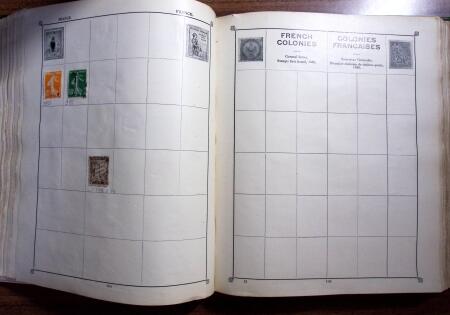 1850-1990, Small estate in various albums and boxes,