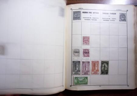 1850-1990, Small estate in various albums and boxes,