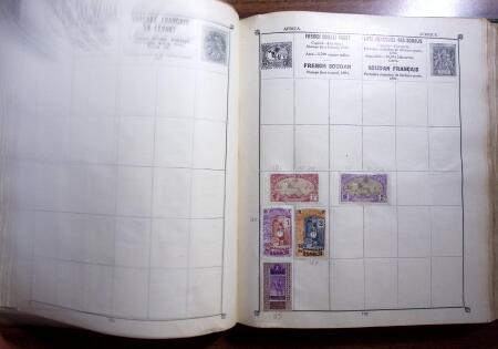 1850-1990, Small estate in various albums and boxes,