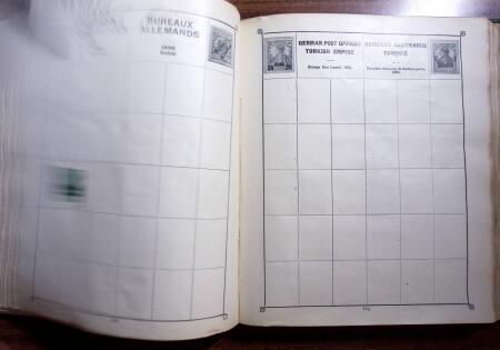 1850-1990, Small estate in various albums and boxes,