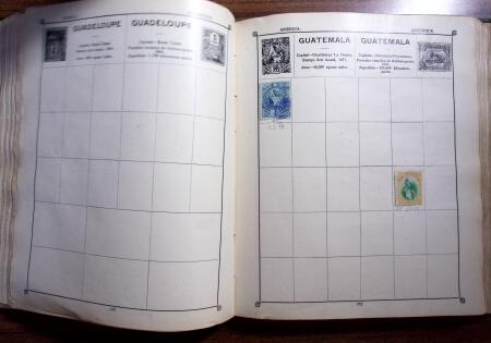 1850-1990, Small estate in various albums and boxes,