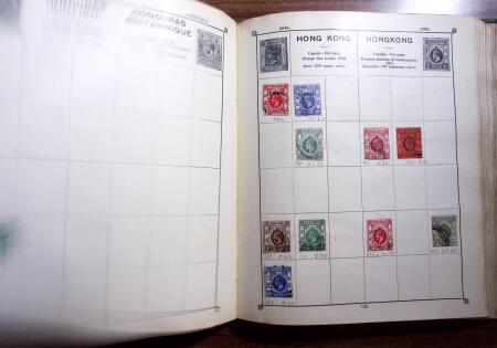 1850-1990, Small estate in various albums and boxes,