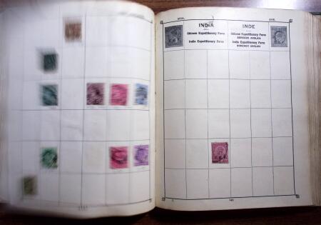 1850-1990, Small estate in various albums and boxes,