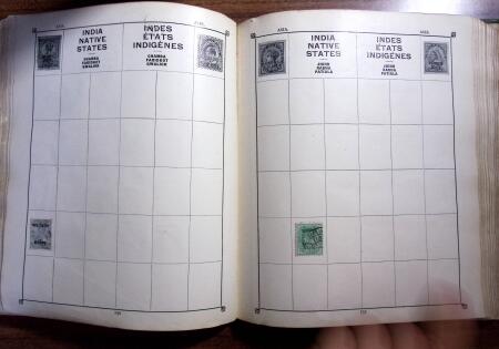 1850-1990, Small estate in various albums and boxes,