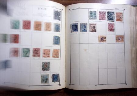 1850-1990, Small estate in various albums and boxes,