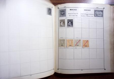 1850-1990, Small estate in various albums and boxes,
