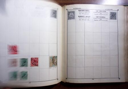 1850-1990, Small estate in various albums and boxes,