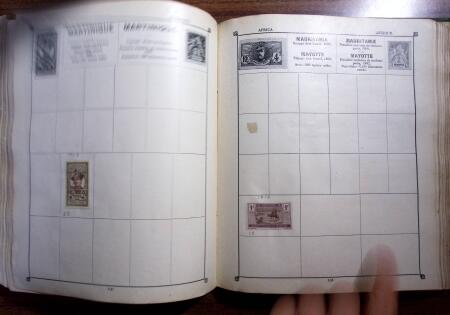 1850-1990, Small estate in various albums and boxes,