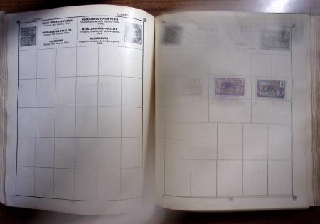 1850-1990, Small estate in various albums and boxes,
