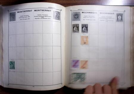 1850-1990, Small estate in various albums and boxes,