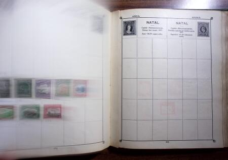 1850-1990, Small estate in various albums and boxes,