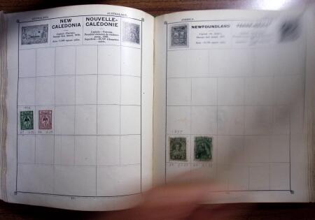 1850-1990, Small estate in various albums and boxes,
