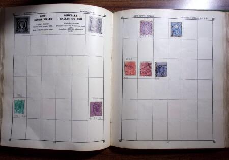 1850-1990, Small estate in various albums and boxes,