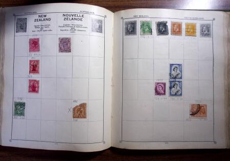 1850-1990, Small estate in various albums and boxes,