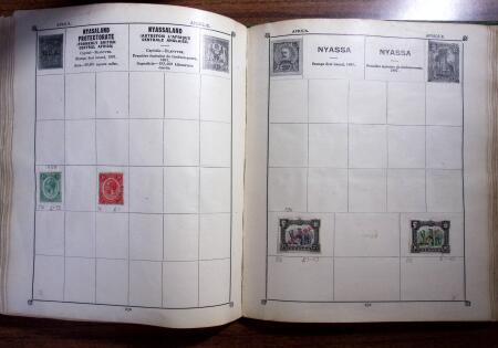 1850-1990, Small estate in various albums and boxes,