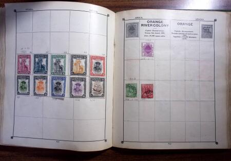 1850-1990, Small estate in various albums and boxes,