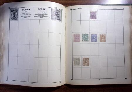 1850-1990, Small estate in various albums and boxes,