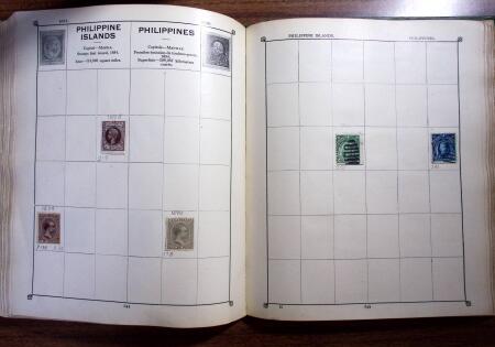 1850-1990, Small estate in various albums and boxes,