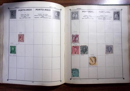1850-1990, Small estate in various albums and boxes,