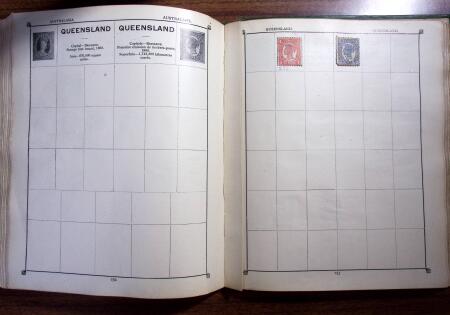 1850-1990, Small estate in various albums and boxes,