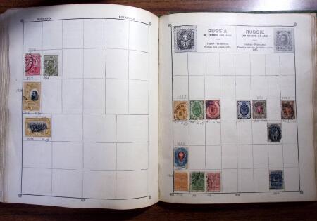 1850-1990, Small estate in various albums and boxes,