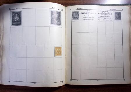1850-1990, Small estate in various albums and boxes,