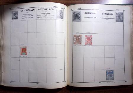 1850-1990, Small estate in various albums and boxes,