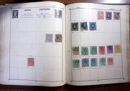 1850-1990, Small estate in various albums and boxes,