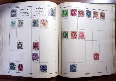 1850-1990, Small estate in various albums and boxes,