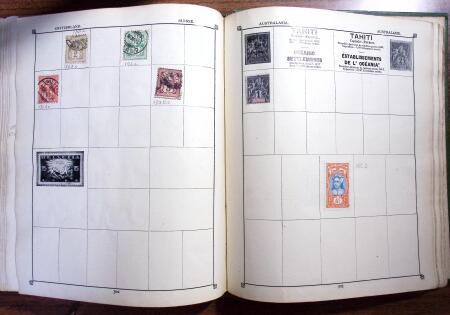 1850-1990, Small estate in various albums and boxes,