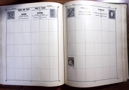 1850-1990, Small estate in various albums and boxes,