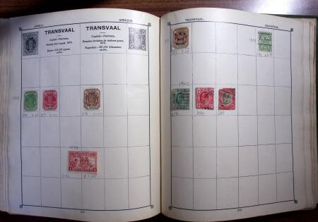 1850-1990, Small estate in various albums and boxes,