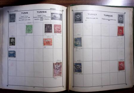 1850-1990, Small estate in various albums and boxes,