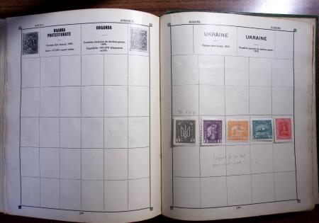 1850-1990, Small estate in various albums and boxes,