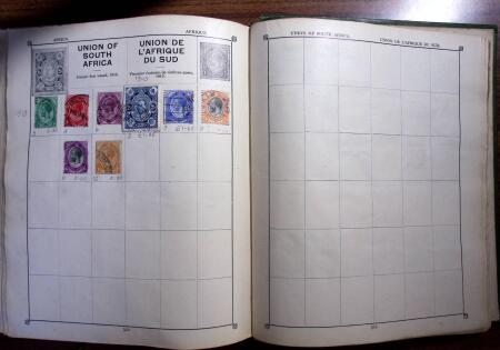 1850-1990, Small estate in various albums and boxes,