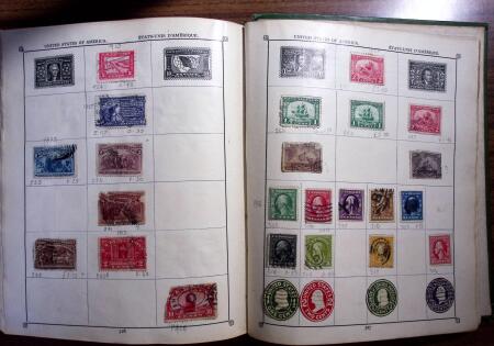 1850-1990, Small estate in various albums and boxes,