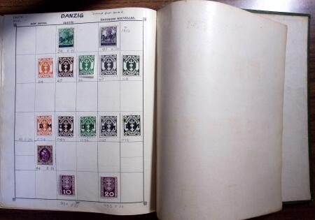 1850-1990, Small estate in various albums and boxes,
