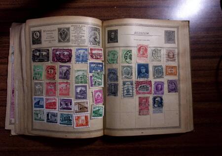 1850-1990, Small estate in various albums and boxes,