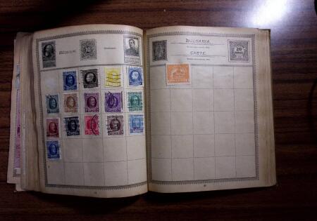 1850-1990, Small estate in various albums and boxes,