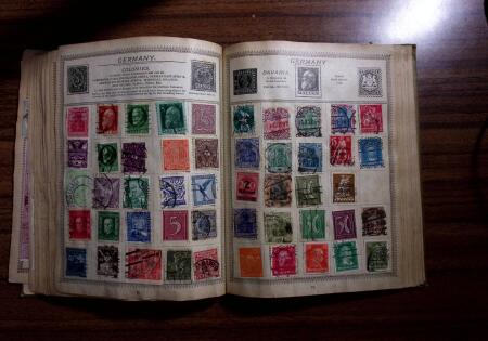 1850-1990, Small estate in various albums and boxes,