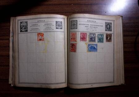 1850-1990, Small estate in various albums and boxes,