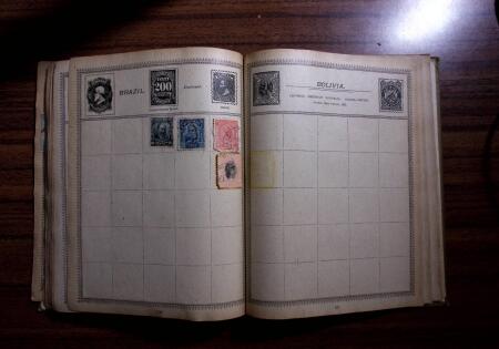 1850-1990, Small estate in various albums and boxes,