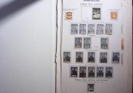 1850-1990, Small estate in various albums and boxes,