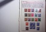 1850-1990, Small estate in various albums and boxes,