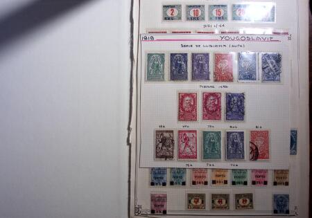 1850-1990, Small estate in various albums and boxes,