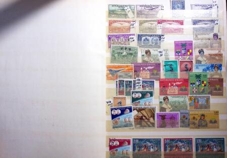 1850-1990, Small estate in various albums and boxes,